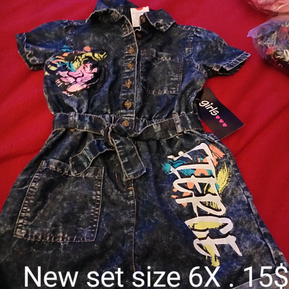 JUMPER  JEANS SIZE 6X